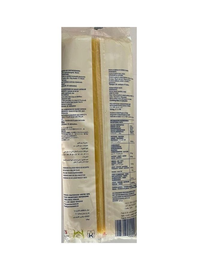 PASTA VIETRI Fettucine Pasta 500grams - Image 2