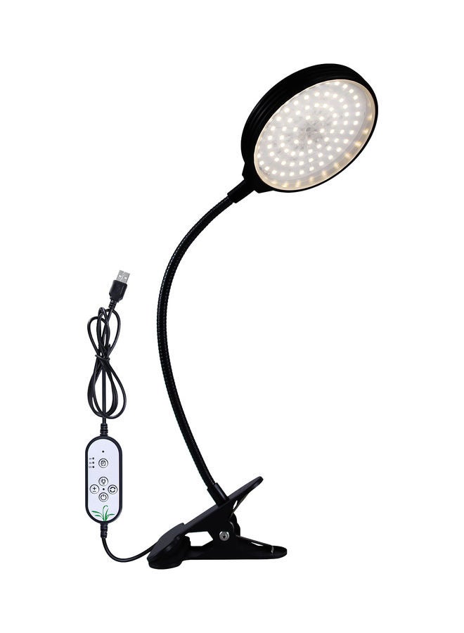 ماركة غير محددة مصباح LED كامل الطيف لنمو الشعر بمؤقت 4/8/12 ساعة. أسود 11.22 x3.93بوصة  - Image 1