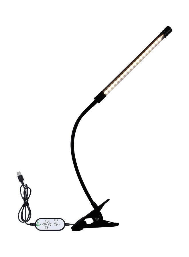 ماركة غير محددة مصباح LED كامل الطيف لنمو الشعر بمؤقت 4/8/12 ساعة. أسود 30.00x8.00x12.00سم  - Image 1