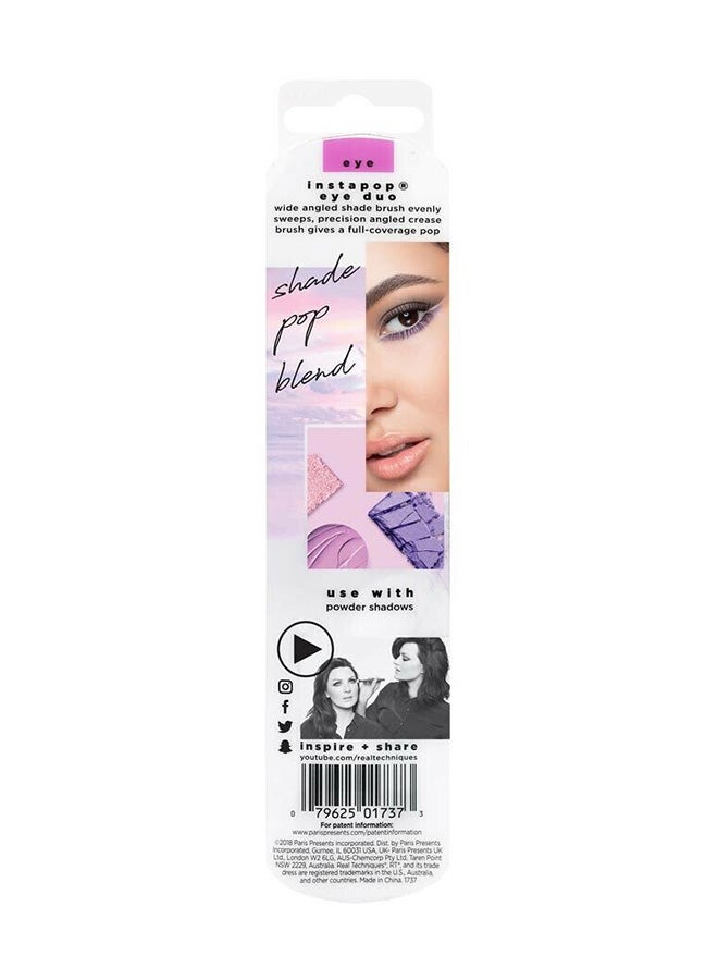 REAL TECHNIQUES - Insta Pop Eye Duo Brush Multicolour - Image 1