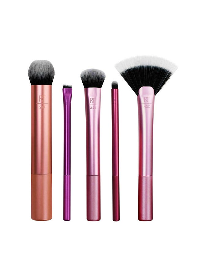 REAL TECHNIQUES - A Real Techniqueist Essentials Brush Set Multicolour - Image 1