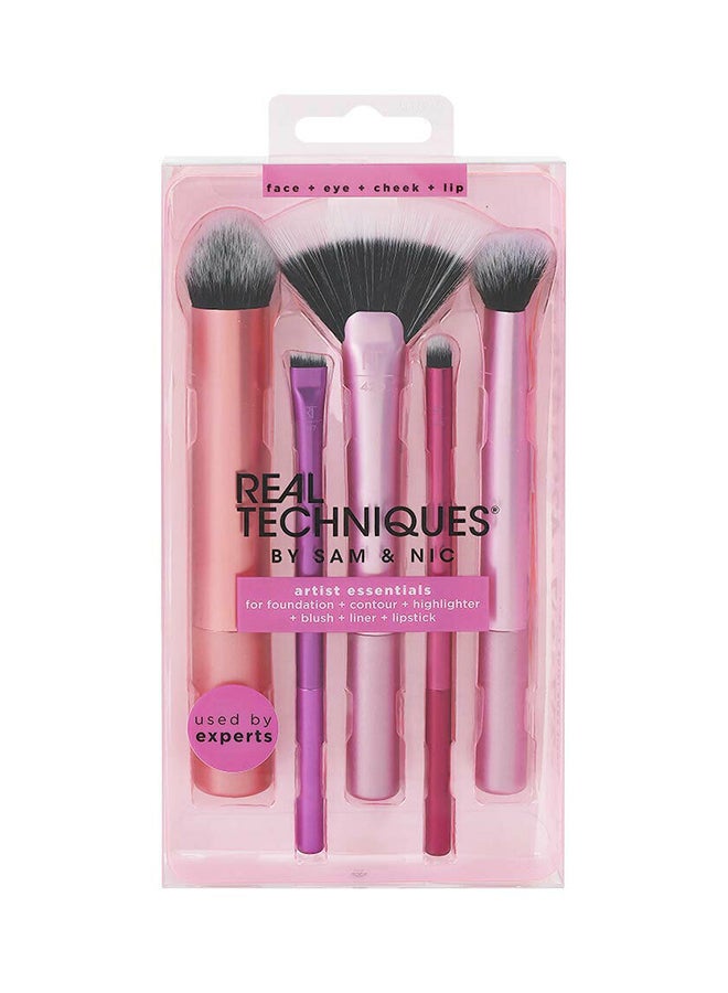 REAL TECHNIQUES - A Real Techniqueist Essentials Brush Set Multicolour - Image 1