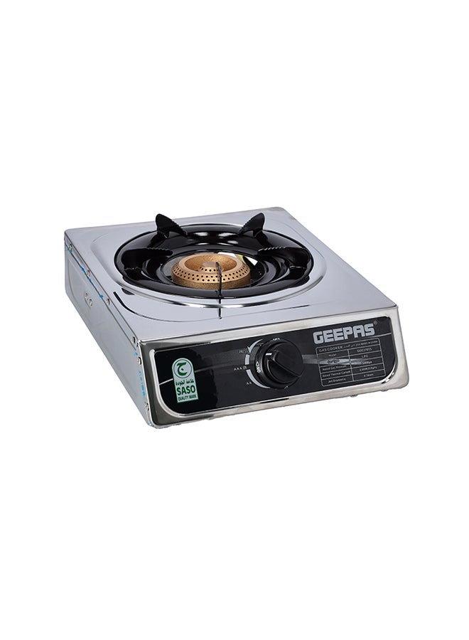 GEEPAS Easy Control Knob & Anti Skid Base Cooking Burner GGC31015 Silver  - Image 2