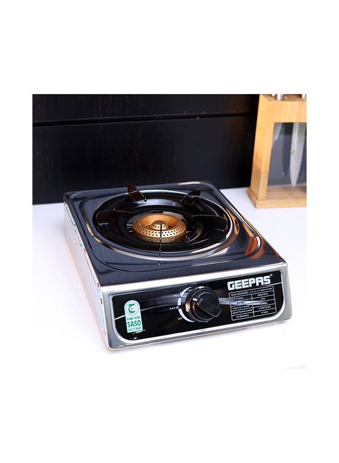 GEEPAS Easy Control Knob & Anti Skid Base Cooking Burner GGC31015 Silver  - Image 5