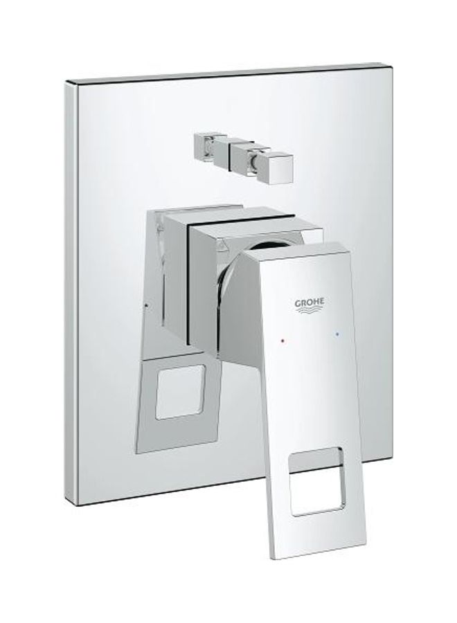 جروهي دُش يوروكوب بمقبض فردي فضي 190x159مم - Image 1