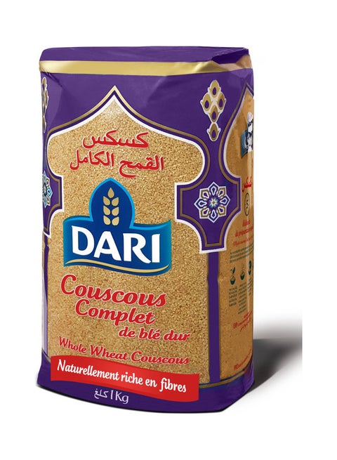 Couscous Complet Whole Wheat 1kg