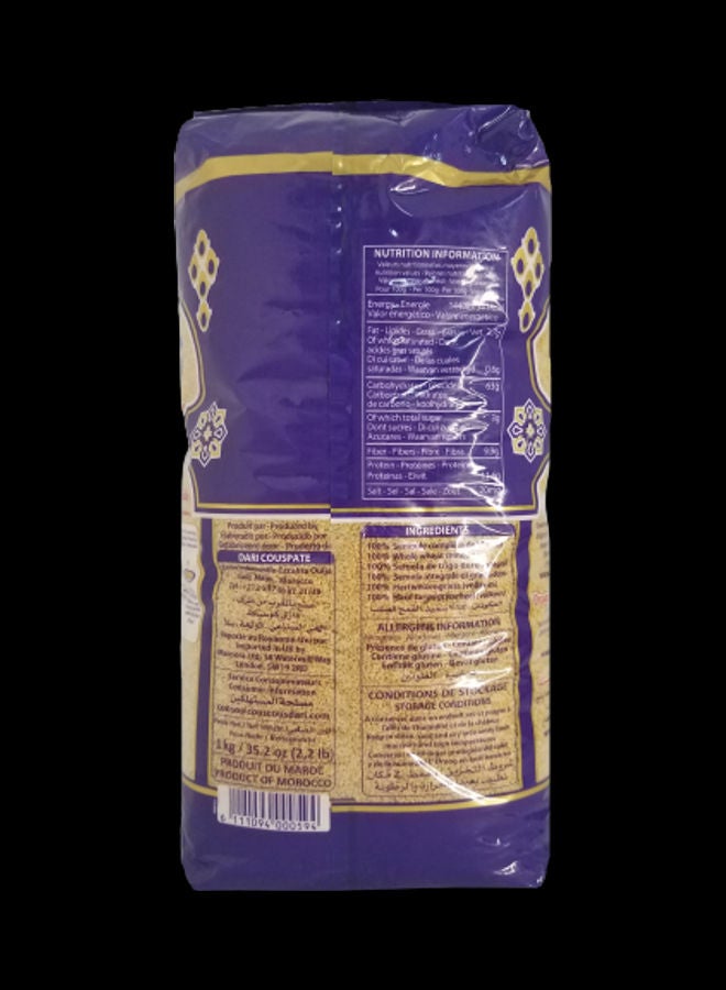 Couscous Complet Whole Wheat 1kg