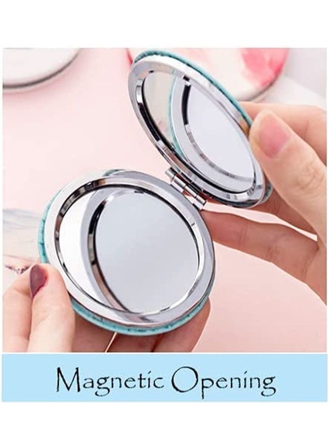 Generic Nice Flamingo Compact Makeup Double Sided Mirror Multicolour - Image 2