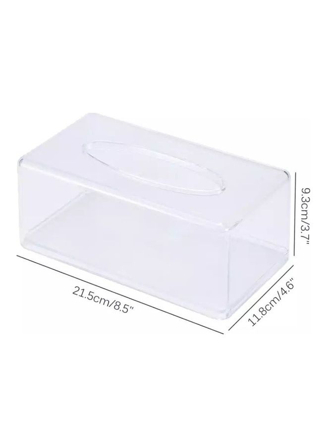 AFAQ - Acrylic Napkin Holder clear 21.5cm - Image 1