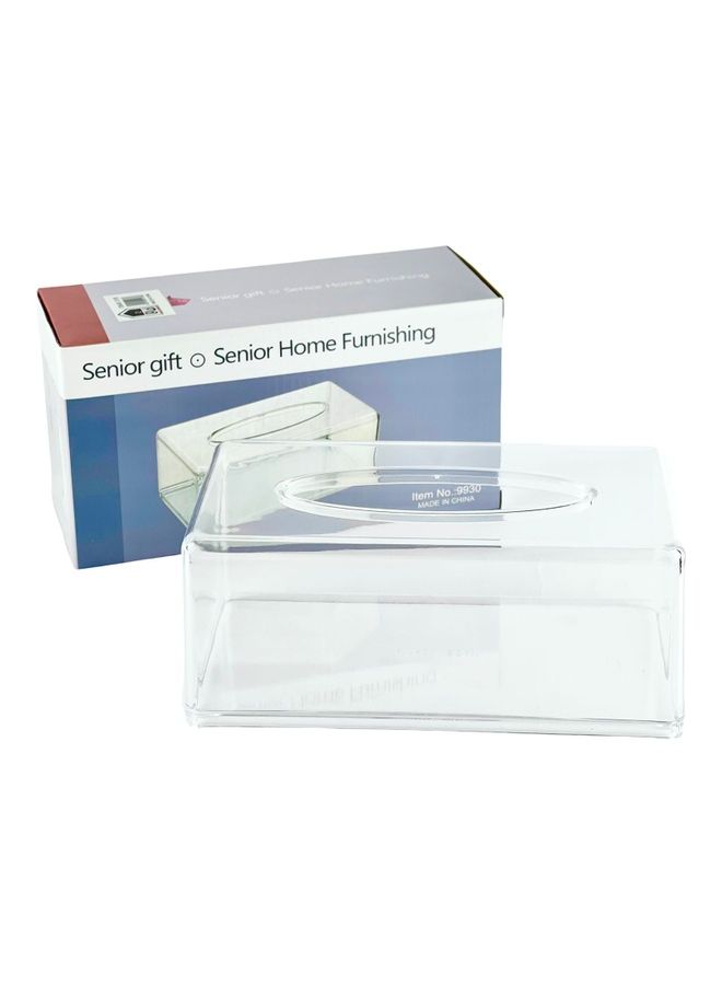 AFAQ - Acrylic Napkin Holder clear 21.5cm - Image 1