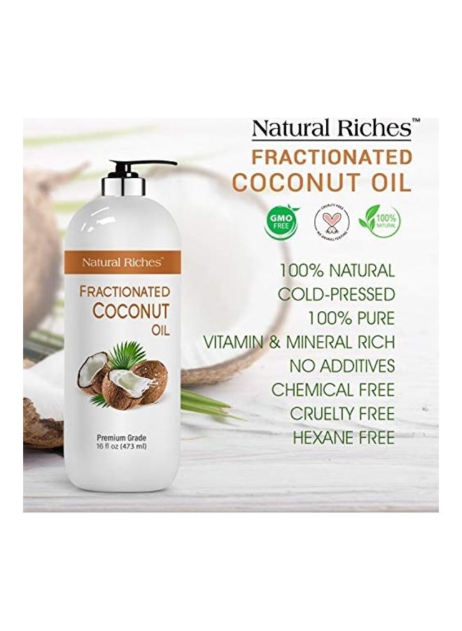 Natural Riches Fractionated Coconut Relaxing Massage Oil Multicolour  - Image 1
