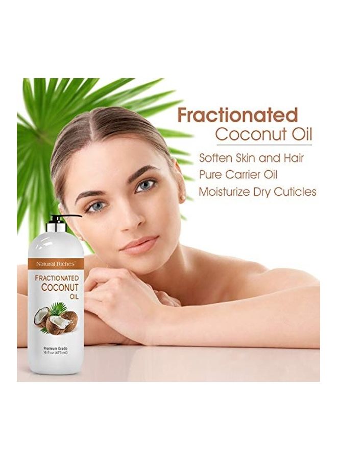 Natural Riches Fractionated Coconut Relaxing Massage Oil Multicolour  - Image 5