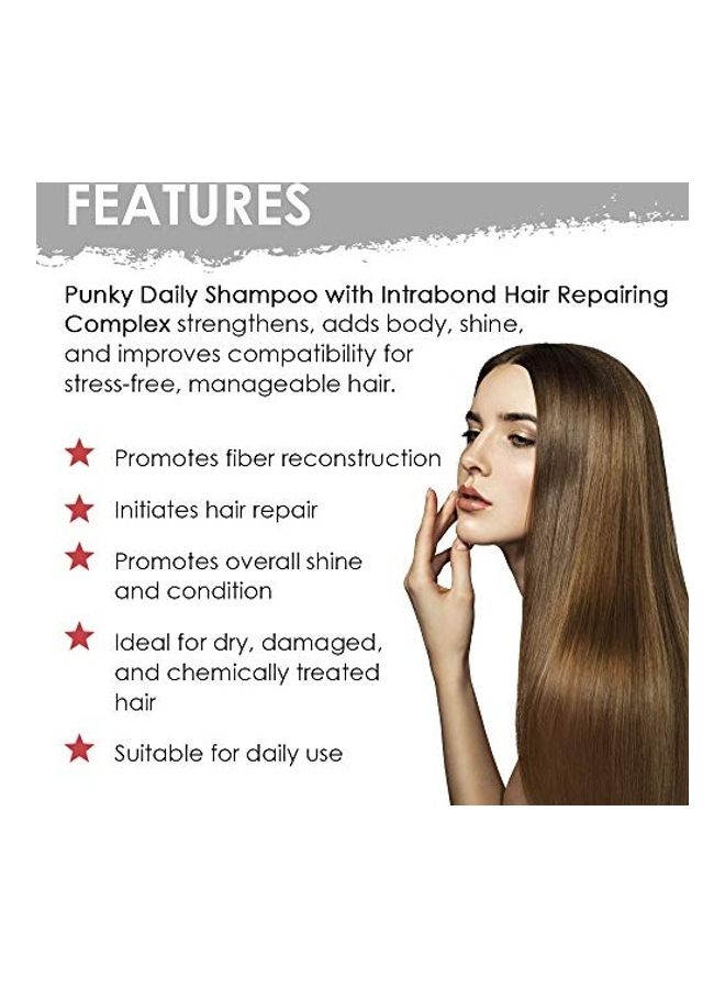 بانكي Daily Shampoo With Intrabond Hair Repairing Complex White - Image 4