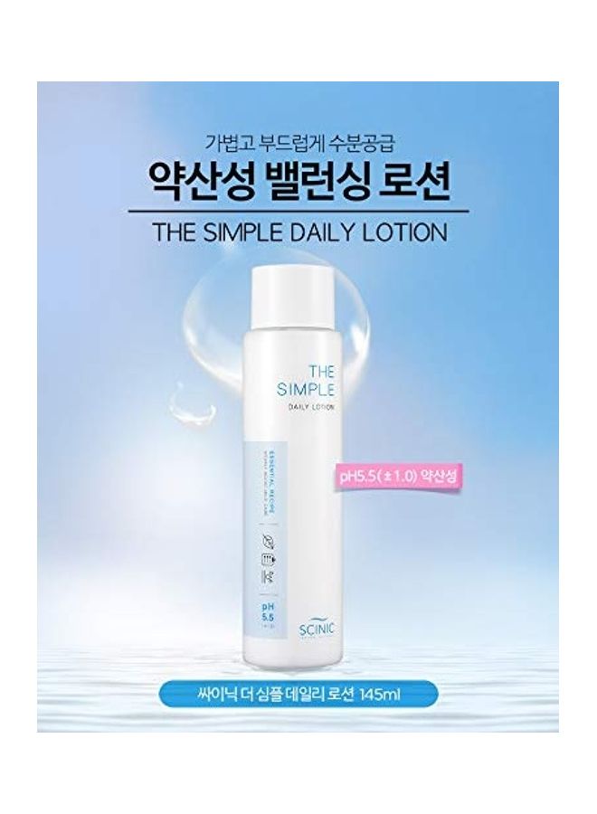 SCINIC The Simple Daily Lotion White 145ml - Image 2