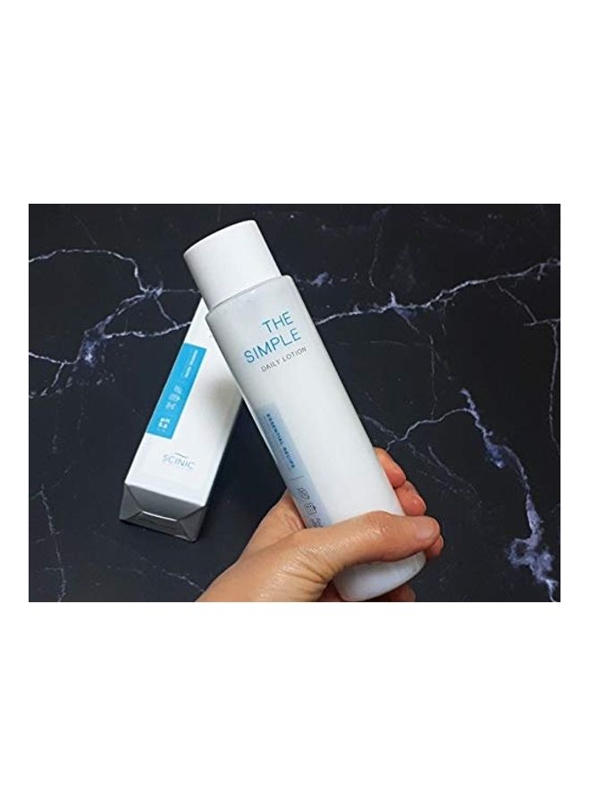 SCINIC The Simple Daily Lotion White 145ml - Image 4