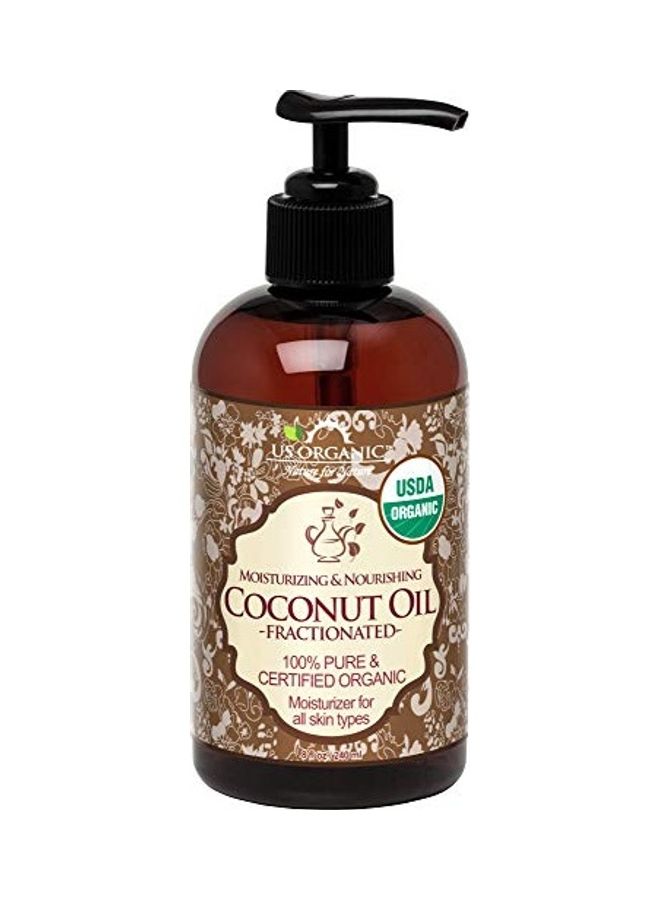 US Organic Coconut Body Oil Clear - Image 1