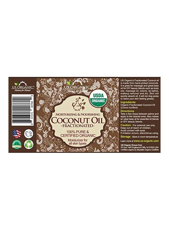 US Organic Coconut Body Oil Clear - Image 2