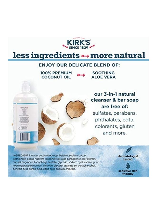 كيركس Pack Of 2 3-In-1 Castile Liquid Soap White - Image 5