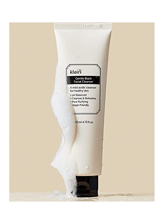 DearKlairs Gentle Black Facial Cleanser White  - Image 2