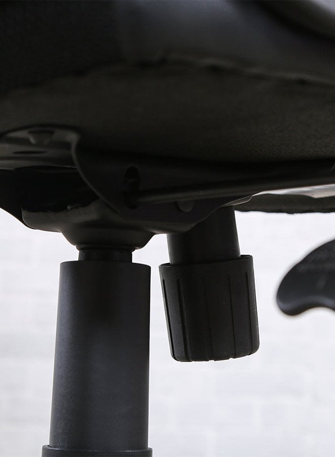 Pan Home Tozzby Gaming Chair Black/Silver 60x55x110cm - Image 4