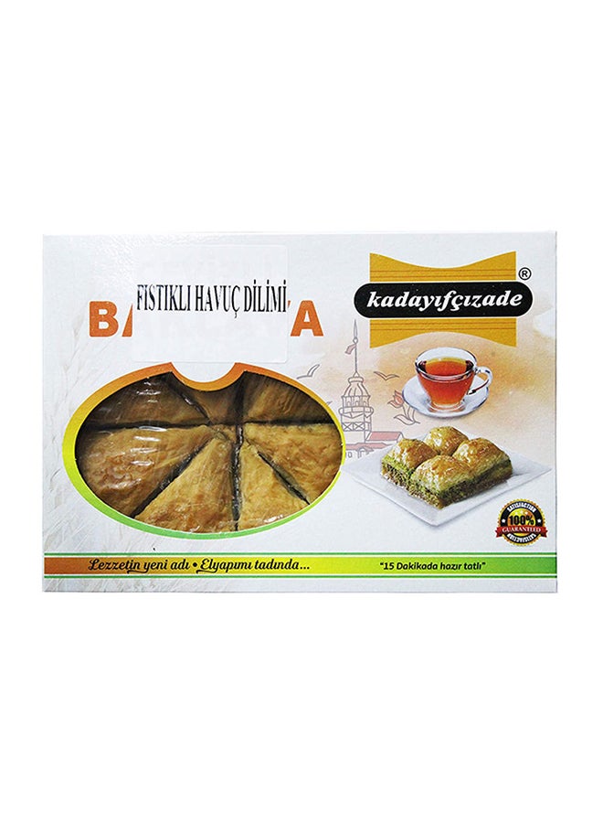 kadayifcizade - Arabic Sweets Baklava/ Baklawa With Pistachio Filling The Original Turkish Recipe Requires Preparation 350grams - Image 1