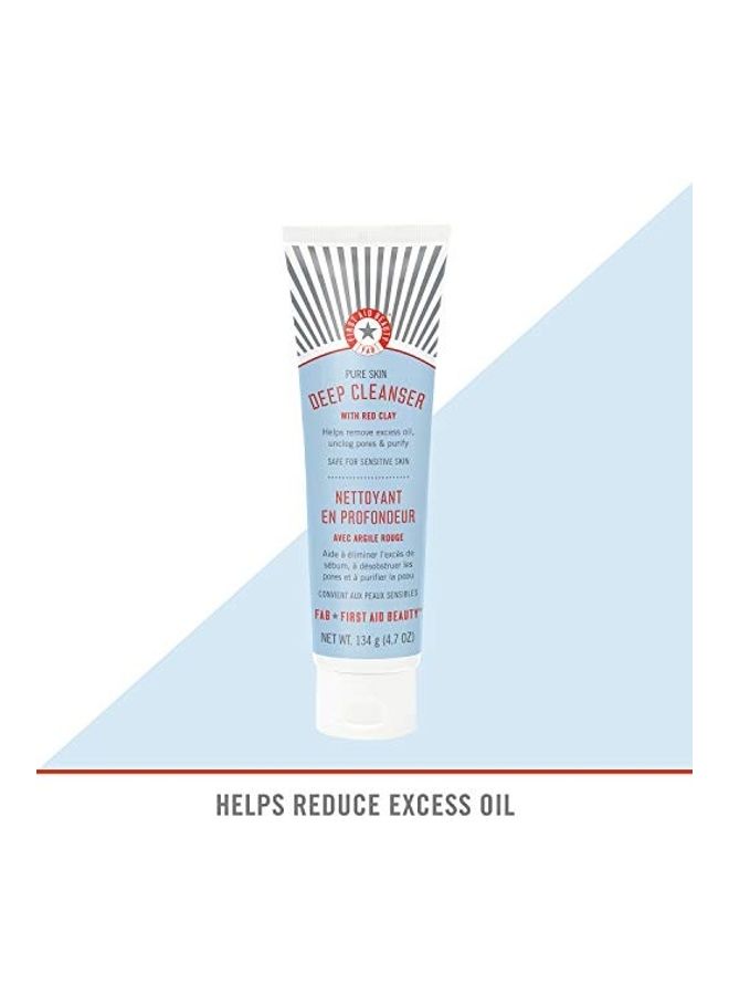 Pure Skin Deep Cleanser With Red Clay Clear