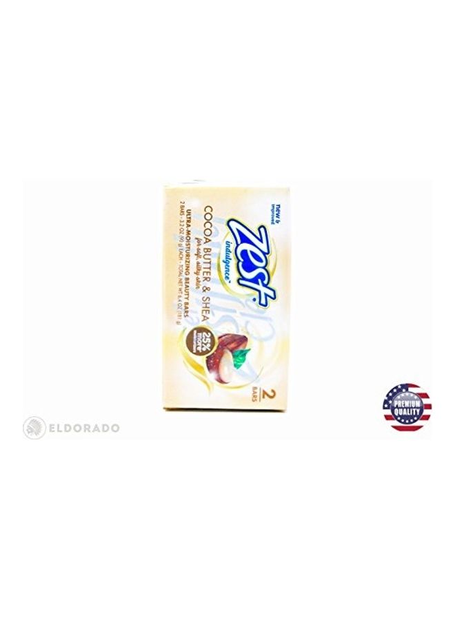 زيست صابون كريمي من زبدة الكاكاو والشيا 6 قطع - Image 3