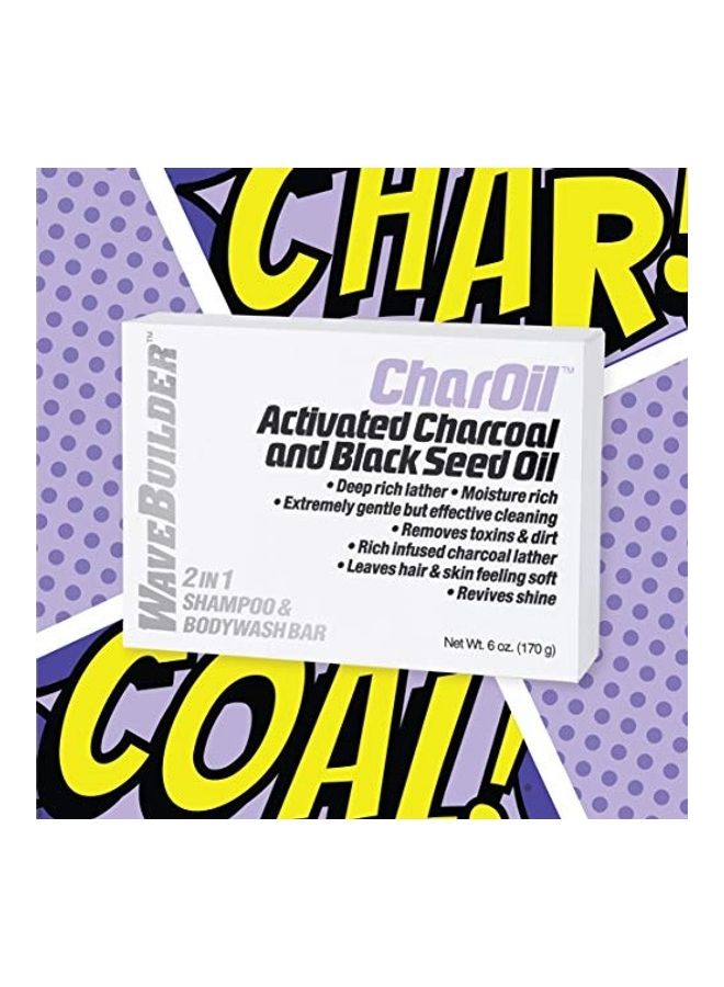 Wavebuilder Charoil 2 In 1 Shampoo and Body Wash Bar Black - Image 3
