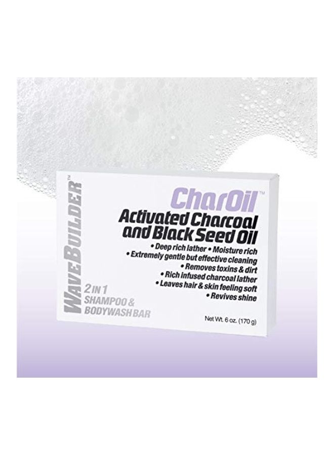 Wavebuilder Charoil 2 In 1 Shampoo and Body Wash Bar Black - Image 4