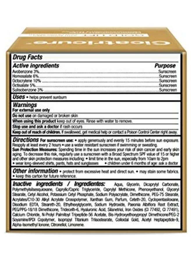 CICATRICURE Gold Lift Day Cream With SPF 30 White - Image 5