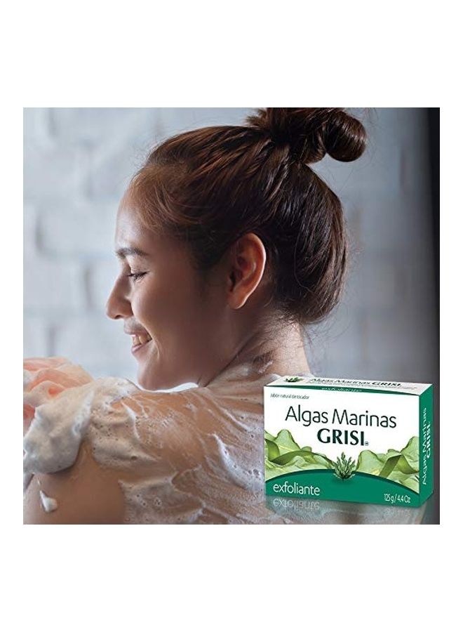 جريسي Seaweed Algas Marina Bar Soap Green 125grams - Image 1