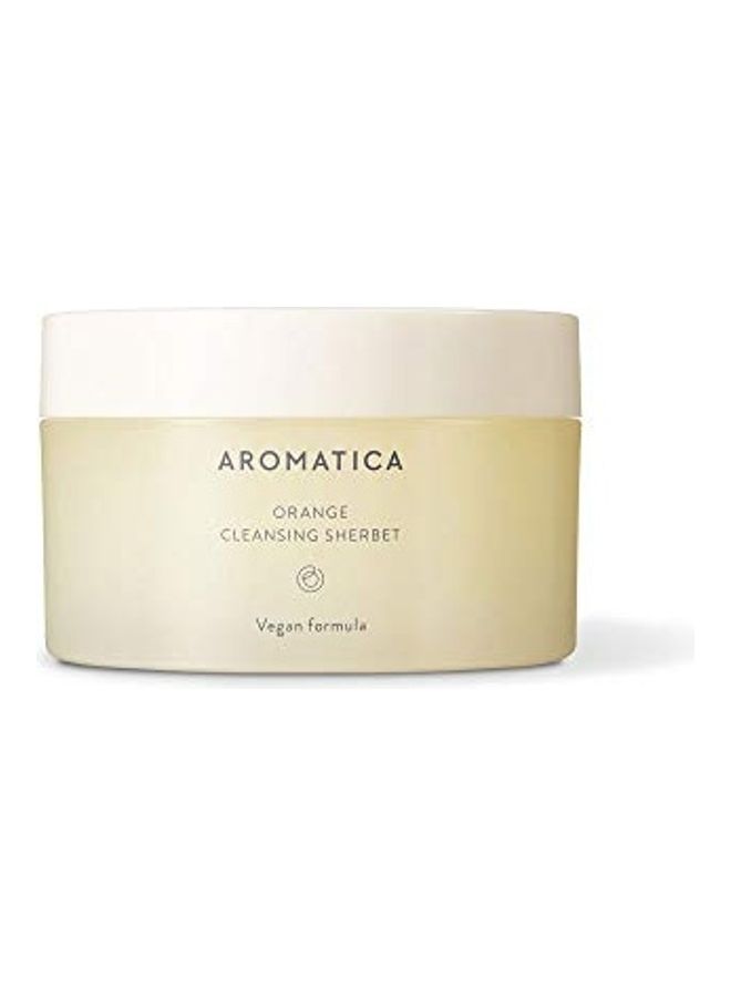 AROMATICA Orange Cleansing Sherbet Clear 150grams - Image 1