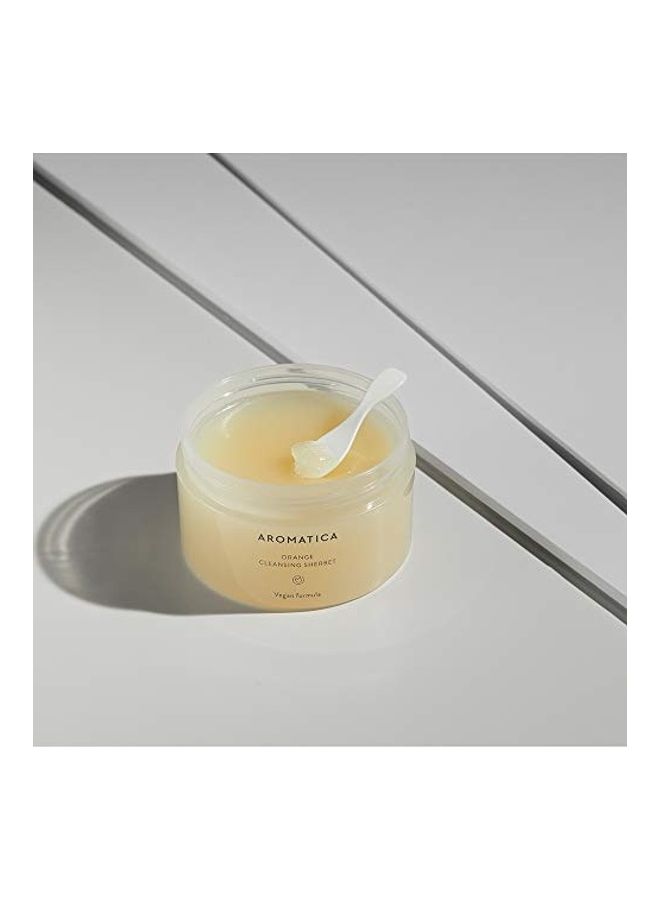 AROMATICA Orange Cleansing Sherbet Clear 150grams - Image 2
