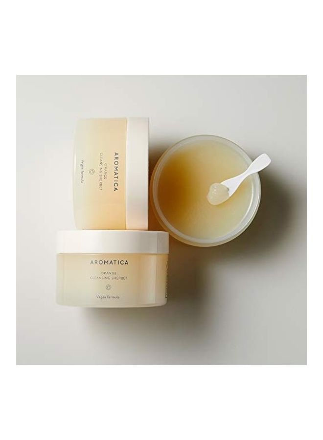 AROMATICA Orange Cleansing Sherbet Clear 150grams - Image 3