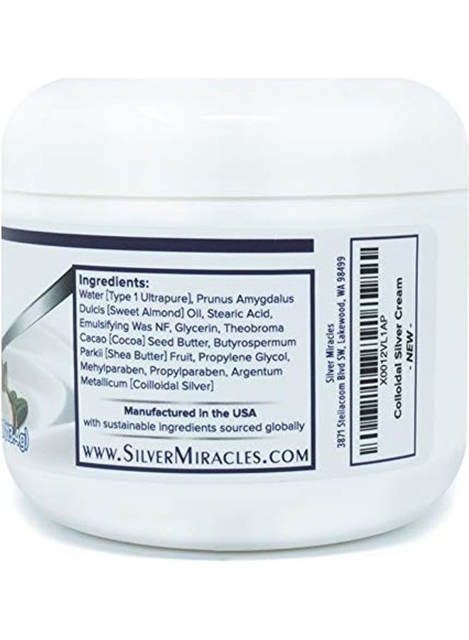 Silver Miracles Colloidal Silver Cream Clear - Image 3