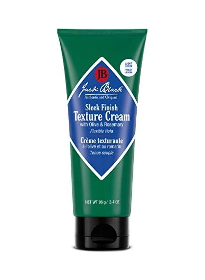 Jack Black Sleek Finish Texture Cream - Anti-Frizz, Flexible Hold Non-Greasy Formula White - Image 1