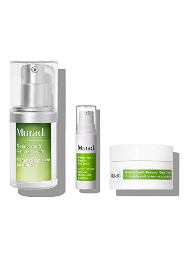 مراد مجموعة تجديد الشباب التجريبية بالريتينول أخضر/ أبيض 7.37X7.37X2.18بوصة - Image 1