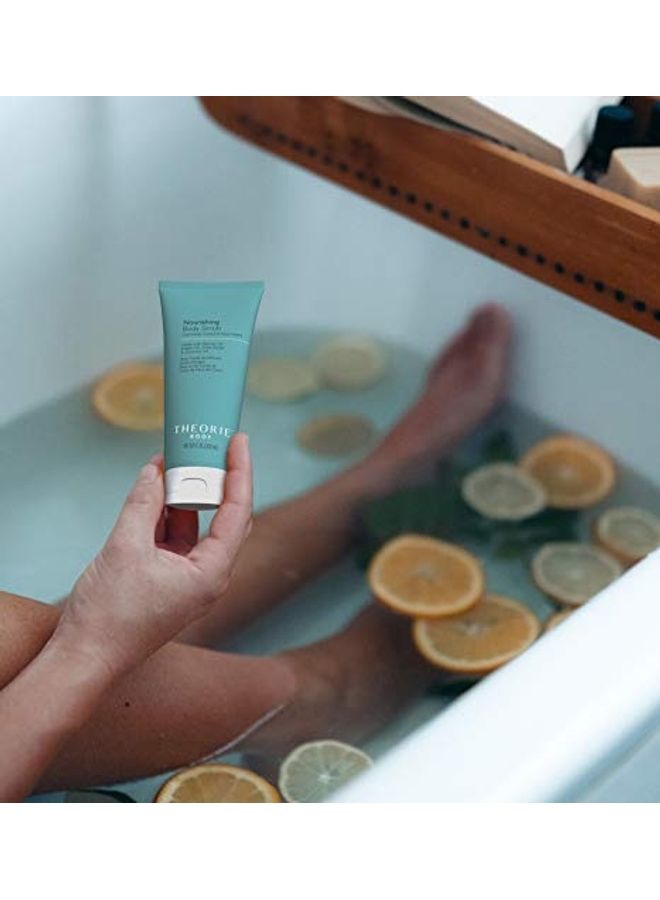 Theorie Nourishing And Exfoliating Body Scrub Clear 200ml - Image 4