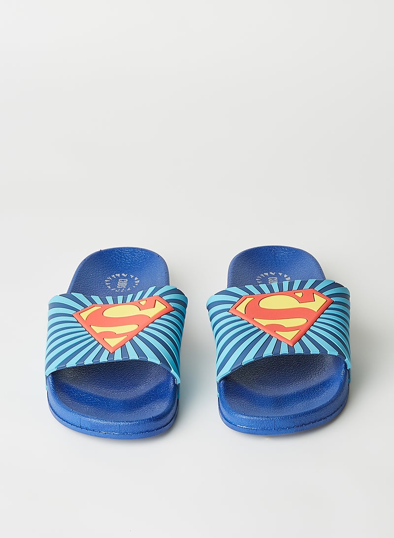 CUBS - Teen Superman Slides Blue - Image 1