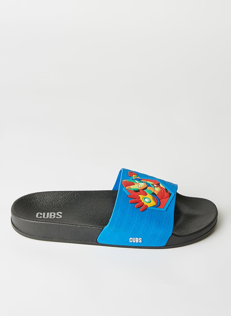 Unisex Iron Man Slides Blue - v1630311120/N49883996V_1