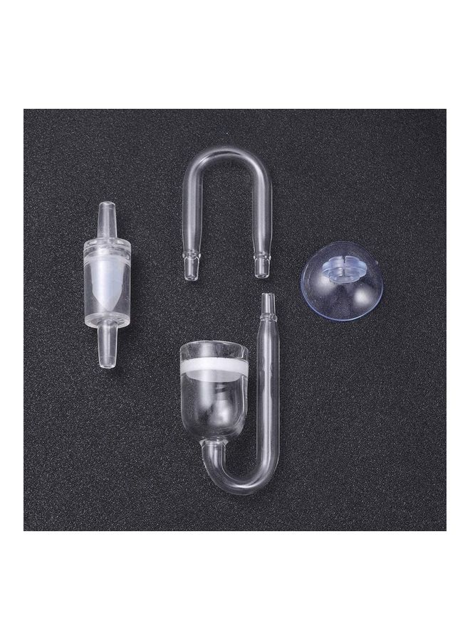 Fish Tank Tool DIY CO2 Generator Set Of 4 Clear 6cm - Image 2
