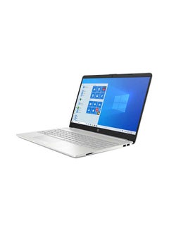 HP Notebook 15-dw3005wm (Upgraded Version) Laptop With 15.6-Inch Full HD Display, Core i5-1135G7 Processer/8GB RAM/512GB SSD/Intel Iris Xe Graphics/Windows 10 /International Version English/Arabic Silver  - Image 2