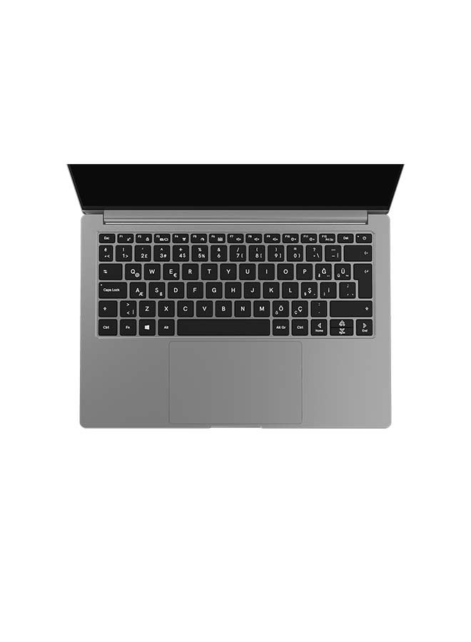 Monster - Huma H4 V4.1.1 Laptop With 14-Inch Full HD Display, 11th Gen Core i7 1165G7 Processer/32GB RAM/1TB SSD/Intel Xe Graphics/Windows 10 /International Version/ English/Arabic Gray - Image 1