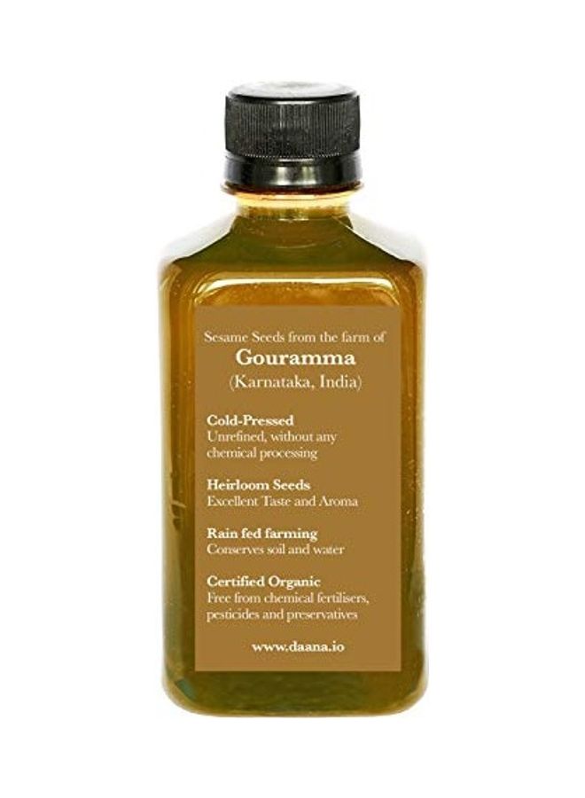 دانا زيت سمسم عضوي شفاف - Image 2