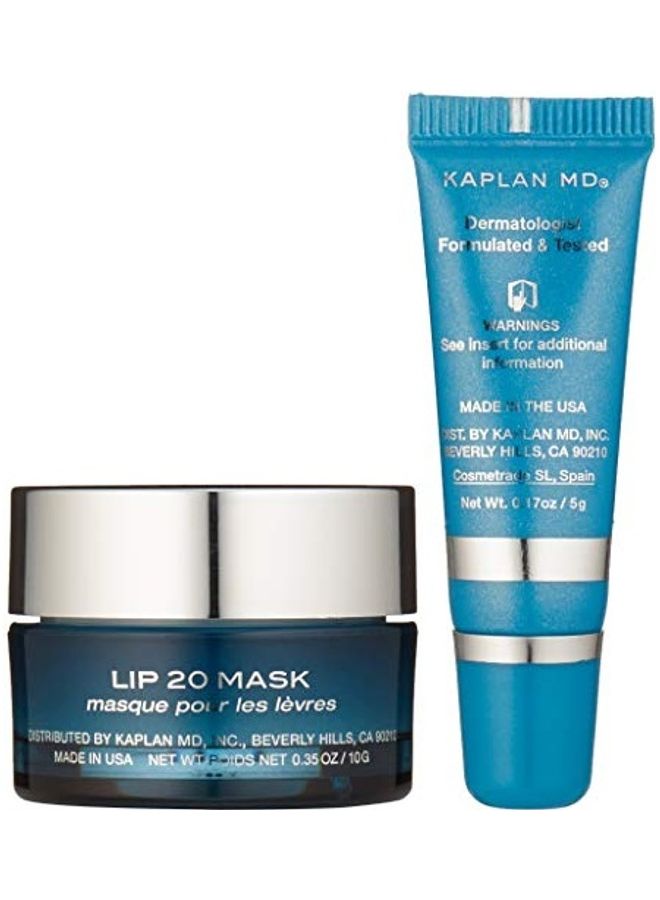 KAPLAN MD Perfect Pout Lip Mask And Lip Balm Duo Kit Clear - Image 3