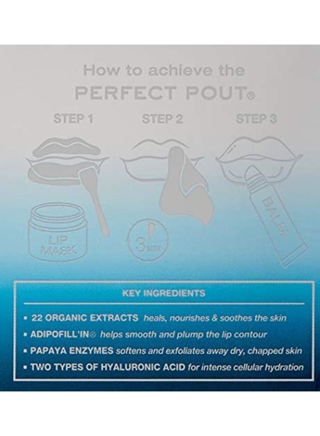 KAPLAN MD Perfect Pout Lip Mask And Lip Balm Duo Kit Clear - Image 5