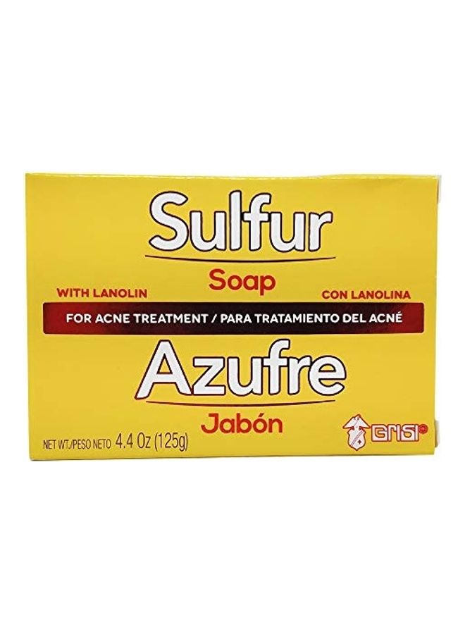 2-Pack Bio Sulfur Soap Set with Lanolin Yellow