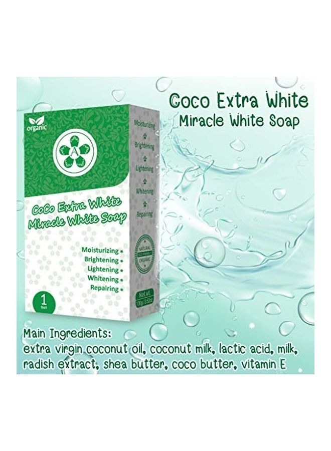 Coco Extra White Miracle Soap Clear 100grams - v1630312560/N50551256A_3