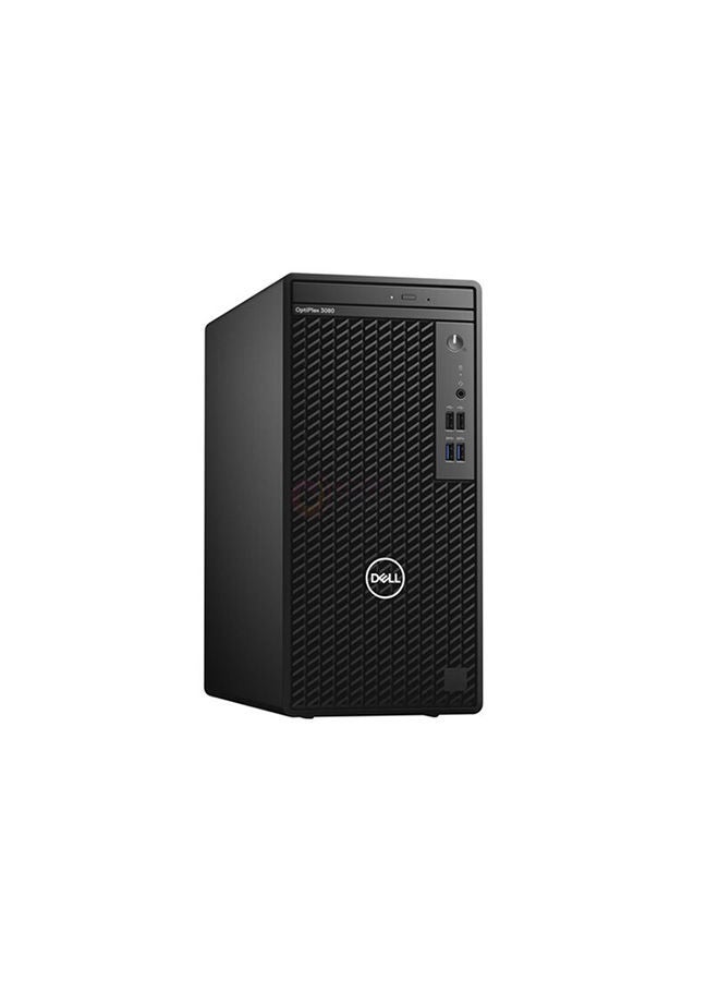 DELL - Optiplex 3080 Tower Desktop, Intel Core I3 10100 Processor/16Gb Ram/1Tb Hdd + 256Gb Ssd/Integrated Graphics/Windows 10/International Version Black - Image 1