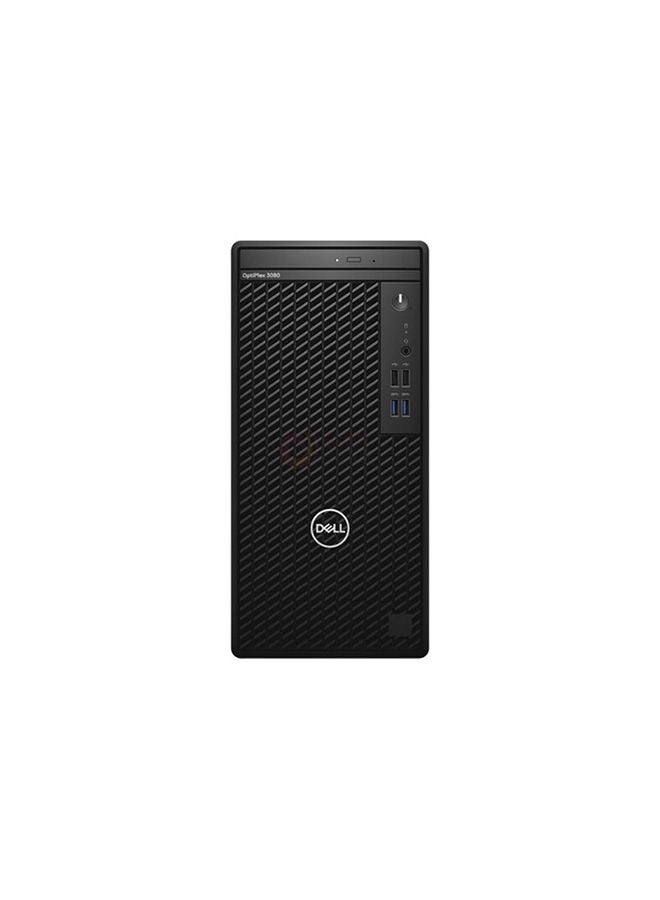 DELL - Optiplex 3080 Tower Desktop, Intel Core I3 10100 Processor/16Gb Ram/1Tb Hdd + 256Gb Ssd/Integrated Graphics/Windows 10/International Version Black - Image 1
